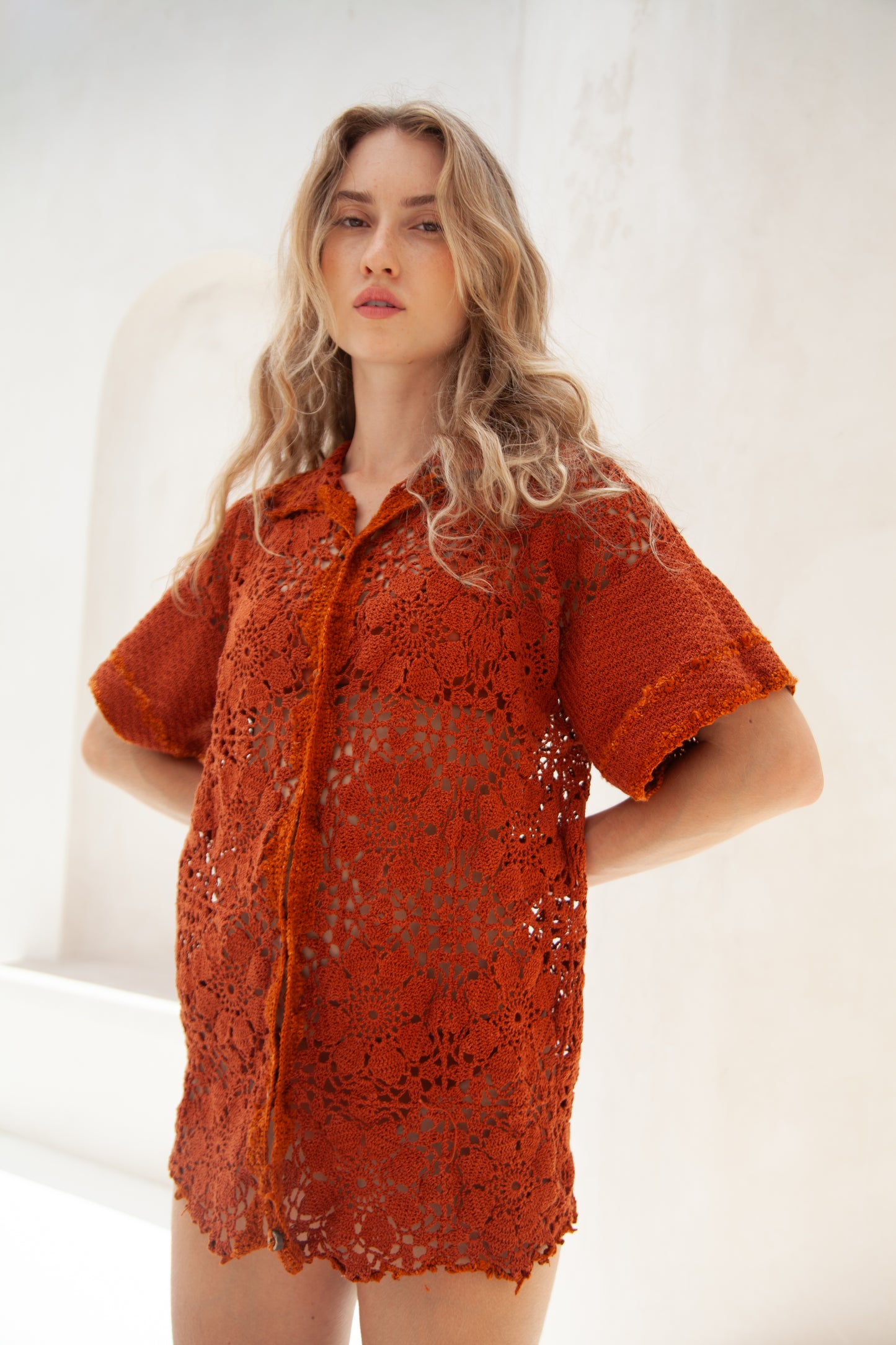 Camisa Terracota