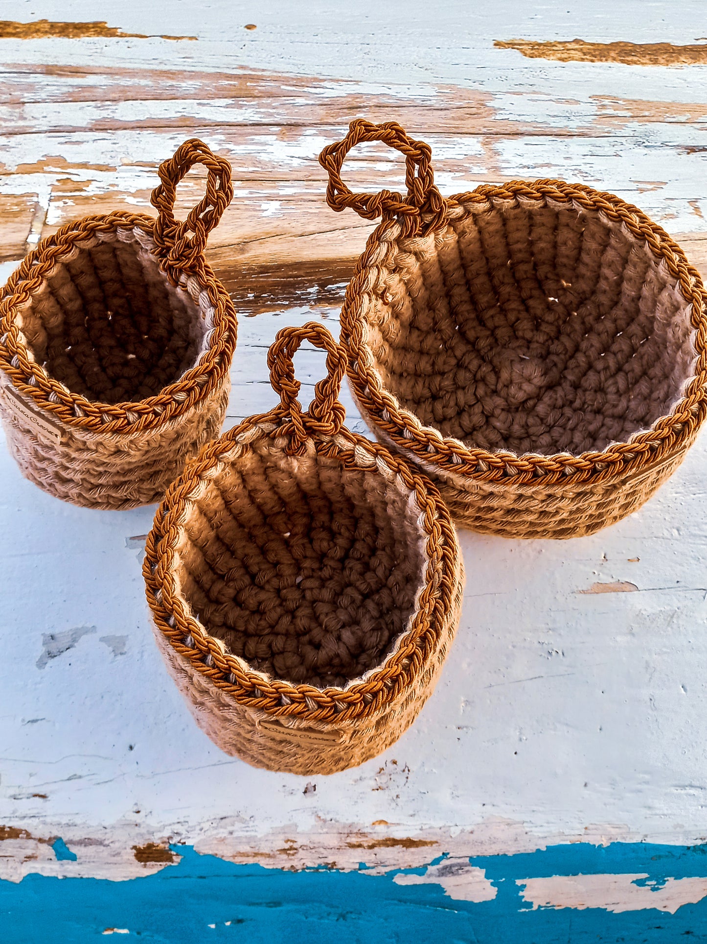 Trio de cachepôs