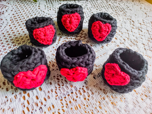Mini Cachepô Heart