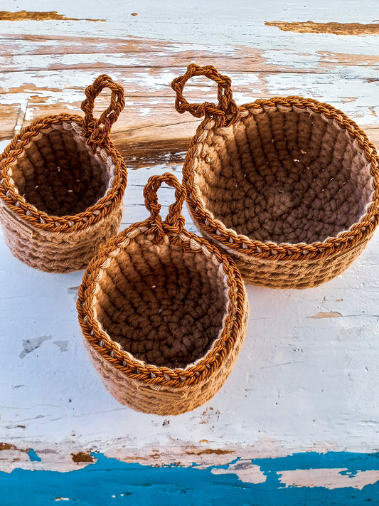 Trio de cachepôs