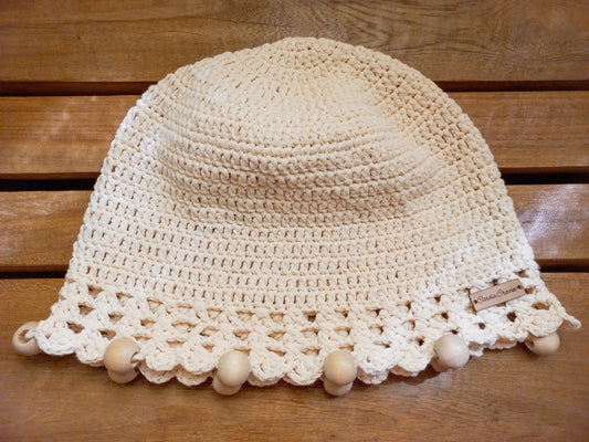 Bucket Hat Algodão Crú